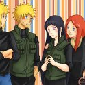 Minato, Kushina, Naruto, Hinata2